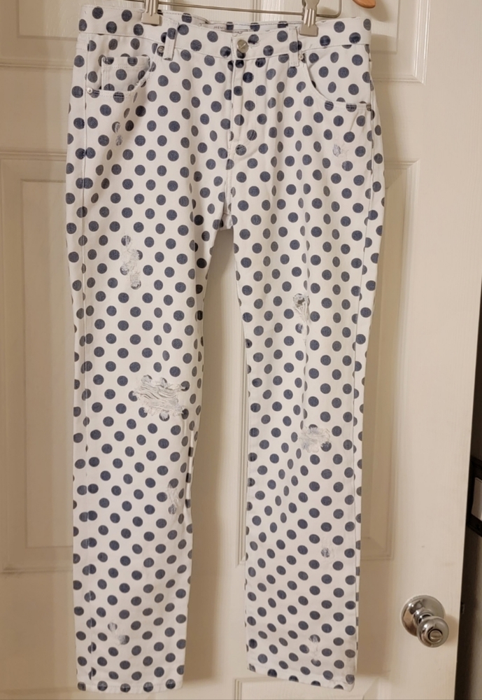 Zara Polka Dot Jeans